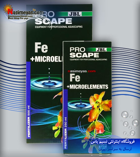 فروش کود محلول عمومی با آهن و عناصر کمیاب جی بی ال , JBL ProScape Fe+Microelements