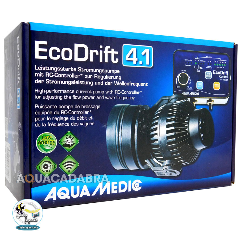 موج ساز کنترل دار سری اکو دریفت آکوا مدیک,Aqua Medic ECODrift 4.1 - ECODrift 8.1 - ECODrift 15.1 - ECODrift 20.1