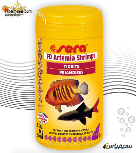 آرتمیا خشک شده FD Artemia Shrimps سرا