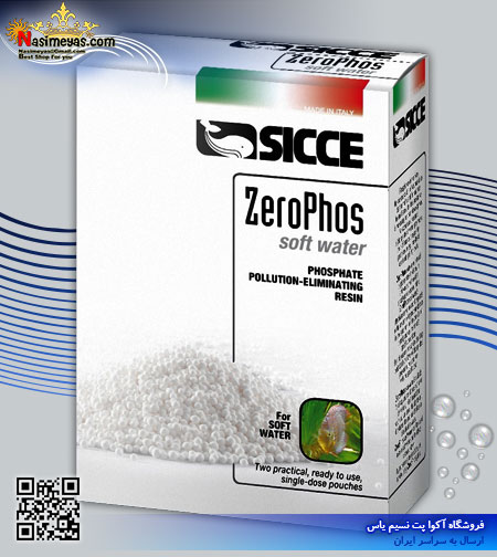 مدیای فسفات گیر آب شیرین زرو فس 100 گرم سیچه ,SICCE ZeroPhos