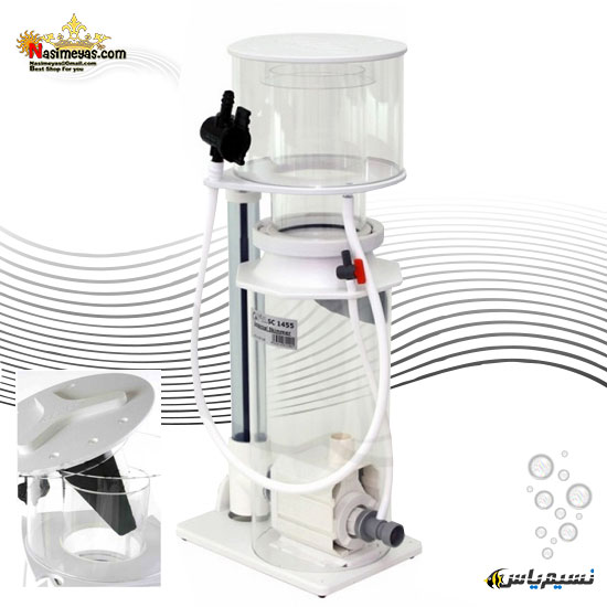 پروتئین اسکیمر حرفه ای SC 1455 با تیغه نظافت کاپ دلتک