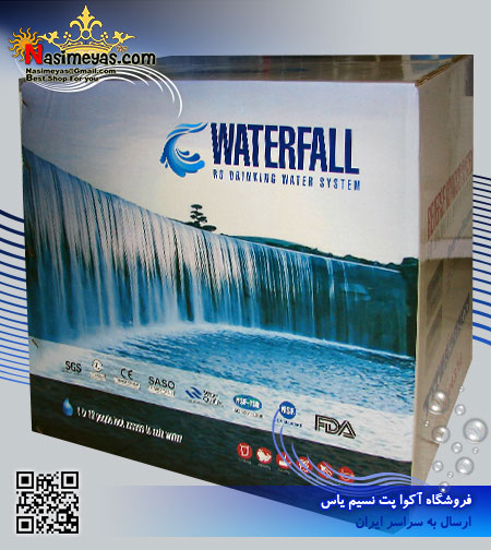 دستگاه تصفیه با فیلتر قلیایی 6 مرحله ای واتر فال waterfall Osmosis reverse system