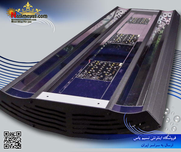 سیستم نور آرورا هیبرید مهتابی و ال ای دی فول کنترل 120 سانت گیسمان