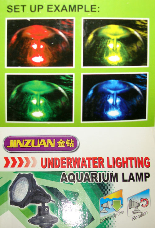 JINZUAN Under water Lighting aquarium lamp 50w