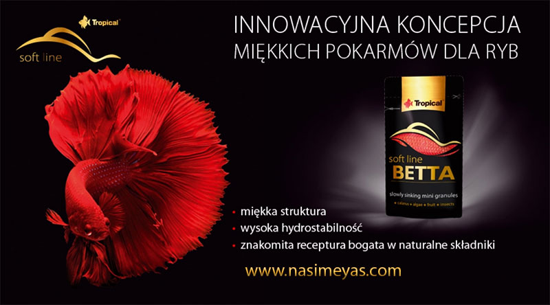 غذای سافت لاین بتا ماهی فایتر تروپیکال,Tropical Soft Line betta slowly
