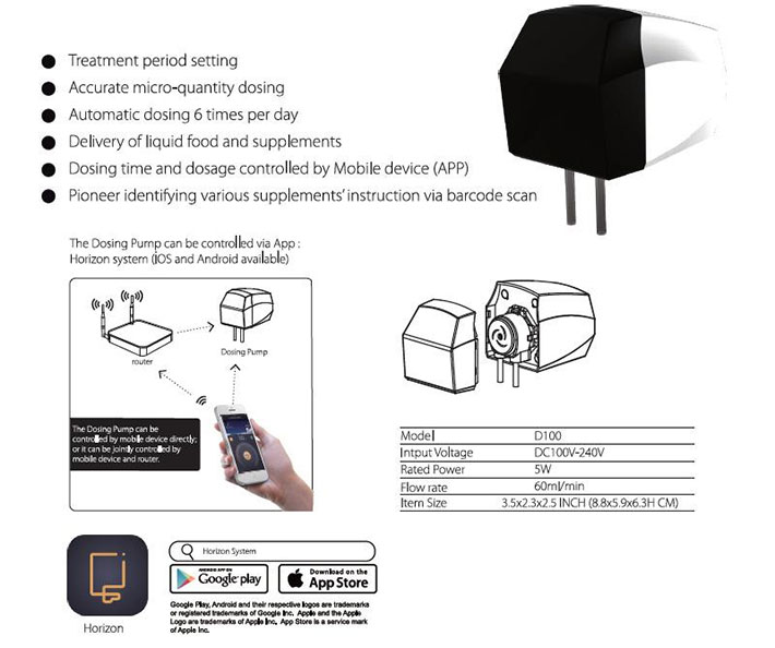zetlight DOSING PUMP D-100